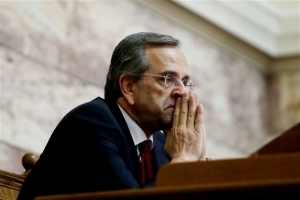 Σε ετοιμότητα ο Σαμαράς για την κρίσιμη συνεδρίαση της Κ.Ο.