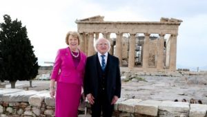 Πρόεδρος Ιρλανδίας: Είθε το μέλλον να φέρει ειρήνη, ευημερία και ευτυχία στον λαό της Ελλάδας