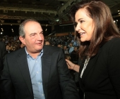 Πραγματοποιήθηκε η συνάντηση Καραμανλή - Μπακογιάννη