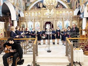 Βυζαντινοί ύμνοι για την Εβδομάδα των Παθών από τους Μελωδούς του Αγίου Βλασίου