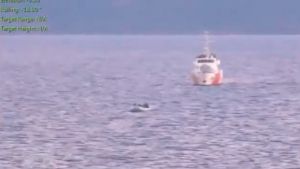 Βίντεο λιμενικού: Τουρκικές ακταιωροί συνοδεύουν βάρκες με μετανάστες στα χωρικά ύδατα