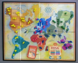 Ο πλανήτης ένα παιχνίδι Risk για την κυριαρχία