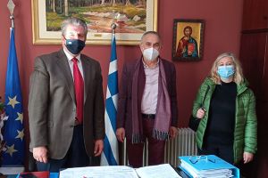 Επίσκεψη Γ. Φραγγίδη στη Γουμένισσα