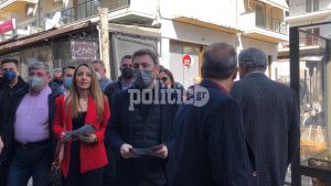 Στον δήμο Κορδελιού – Ευόσμου ο Νίκος Ανδρουλάκης