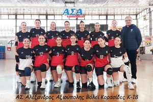Πρωτάθλημα Νεανίδων Κ-20 Ένωσης ΕΣΠΕΜ ΑΣ Αλέξανδρος Αξιούπολης - Νίκη Αιγινίου 3-1