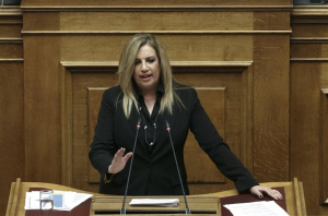 Γεννηματά για Novartis: Ολοφάνερη η σκευωρία της κυβέρνησης