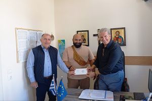 Το Κέντρο Κοινωνικής Στήριξης ευχαριστεί τον πρόεδρο του Α.Ο. Κιλκισιακού και τον πρόεδρο του ΠΑΟΚ Κρηστώνης
