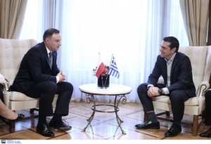 Διπλωματικές και εμπορικές σχέσεις στη συνάντηση Τσίπρα - Ντούντα