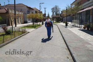 Καθαρισμοί και απολυμάνσεις σε οικισμούς του Δήμου