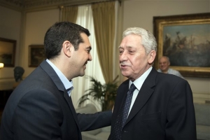 Τηλεφωνική επικοινωνία Κουβέλη - Τσίπρα