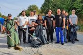 Καθαρισμός στην περιοχή του Σαλάτς από τους Εθελοντές του δήμου και της κοινότητας Κιλκίς