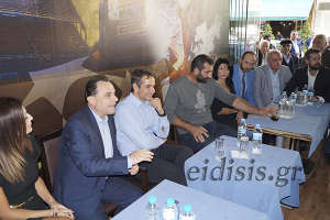 Ο Κυριάκος Μητσοτάκης στα «Ελευθέρια» του Κιλκίς