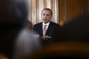 <div>Ερντογάν: Δεν θ' αφήσω το Ισραήλ να κλέψει την Ιερουσαλήμ</div>
