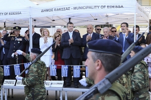 Ο Τζιτζικώστας στα Ελευθέρια της Εδεσσας