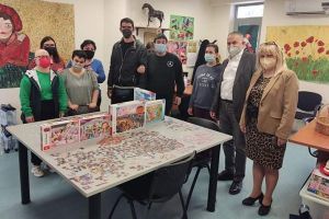 Στο Κέντρο Δημιουργικής Απασχόλησης Παιδιών με Αναπηρία ο βουλευτής Γιώργος Φραγγίδης