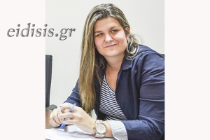 H Ελένη Δούμου αντιδήμαρχος Γεωργίας και Γουμένισσας