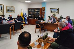 Υπηρεσιακή συνάντηση για τις δασικές - αγροτικές πυρκαγιές στο δήμο Κιλκίς
