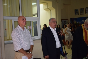 Δήμαρχος Δ. Σισμανίδης και σύμβουλοι στους αγιασμούς σχολείων του Κιλκίς
