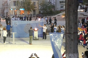 Υποδοχή και αφή φλόγας ΙΒ' Μαθητιάδας στο Κιλκίς