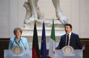 Μέρκελ-Ρεντσι: Θα συνεργαστούμε με την τωρινή ή τη νέα κυβέρνηση