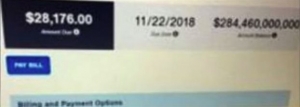 Λογαριασμός ηλεκτρικού ρεύματος αξίας... $284 δισ.