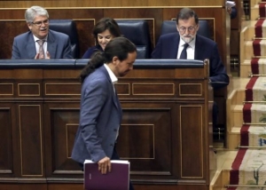 Σύρραξη Ραχόι-Ιγκλέσιας στην πρόταση μομφής των Podemos