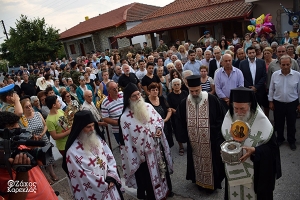 Υποδοχή της τίμιας κάρας του Αγ. Κυπριανού στο Δήμο Παιονίας