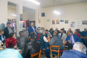 Κυριακίδης: Η νίκη έρχεται από ψηλά – Περιοδεία σε Θεοδόσια, Ριζανά, Ίσωμα, Ελληνικό