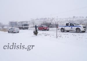Η κατάσταση του οδικού δικτύου το πρωί της Παρασκευής