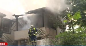 Φωτιά στη Θεσσαλονίκη | Φωτιά σε εγκαταλελειμμένο κτίριο στο κέντρο της πόλης