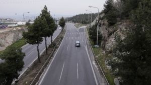 Θεσσαλονίκη: Εργασίες ασφαλτόστρωσης στην Εσωτ. Περιφερειακή Οδό