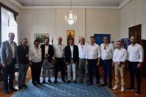 Συνάντηση του Υφυπουργού Μακεδονίας-Θράκης Κωνσταντίνου Π. Γκιουλέκα με αντιπροσωπεία του Τμήματος AHEPA HJ3 «Αλέξανδρος ο Μέγας»