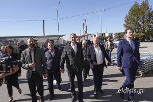 Επίσκεψη του Πρωθυπουργού Κυριάκου Μητσοτάκη στη μεγάλη βιομηχανία Zincometal SA του Κιλκίς