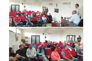Συνάντηση Σιωνίδη με τους προέδρους των κοινοτήτων