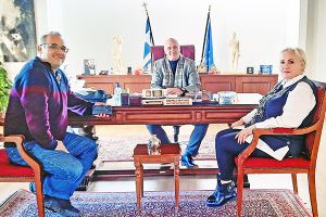Συνεργασία Αντιπεριφερειάρχη Ανδρέα Βεργίδη με τον πρόεδρο και στέλεχος του Επιμελητηρίου Κιλκίς