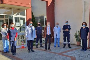 Πρωτοχρονιάτικες ευχές Φραγγίδη στο Κ.Υ. Πολυκάστρου και στην 71η Ταξιαρχία