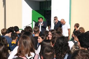 Στον αγιασμό του 3ου Γυμνασίου Κιλκίς ο βουλευτής και Κοινοβουλευτικός Υπεύθυνος Παιδείας ΠΑΣΟΚ Στέφανος Παραστατίδης