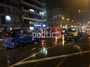 Θεσσαλονίκη: Σύγκρουση δύο ΙΧ στην Εγνατία