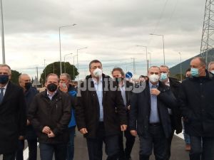 Θεσσαλονίκη: Τον νέο δρόμο Θέρμης-Γαλάτιστα εγκαινίασε ο Κώστας Αχ. Καραμανλής (pics&amp;vids)