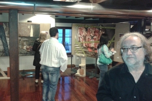 Εγκαινιάστηκε η έκθεση ζωγραφικής του Παναγιώτη Τοπαλίδη