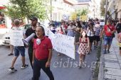 Μεγάλη πορεία στο Κιλκίς κατά της μάσκας στα σχολεία
