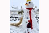 Χιονάνθρωπος με ισχυρό ανοσοποιητικό!