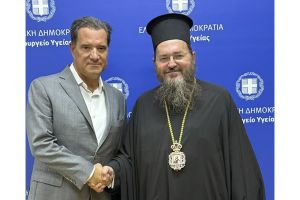 Συνάντηση Κιλκισίου Βαρθολομαίου με τον Υπουργό Υγείας Άδωνι Γεωργιάδη