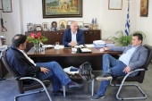 Συνάντηση Ν.Ε. ΣΥΡΙΖΑ με πρόεδρο Επιμελητηρίου