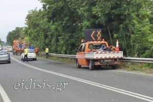 Εργασίες συντήρησης στην Παλαιά Εθνική Οδό 65 Θεσσαλονίκης–Κιλκίς από την Περιφέρεια σήμερα και αύριο