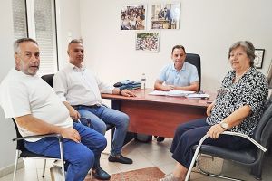 Συνάντηση της Διοίκησης του Εργατικού Κέντρου Κιλκίς με τον Γιώργο Γεωργαντά
