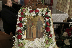 Αθρόα προσέλευση κόσμου στο προσκύνημα των Νεοφανών Αγίων της Μυτιλήνης