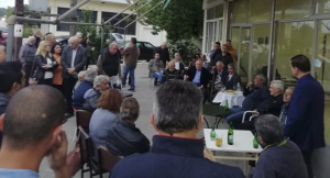 Σε Πλατανιά και Ποντοηράκλεια περιόδευσε ο Κώστας Σιωνίδης