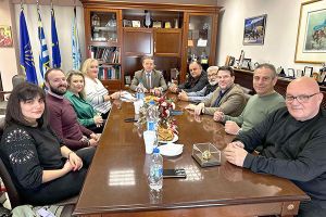 Συνάντηση Δημάρχου Παιονίας με τον Πρόεδρο και μέλη της Διοίκησης του Επιμελητηρίου Κιλκίς