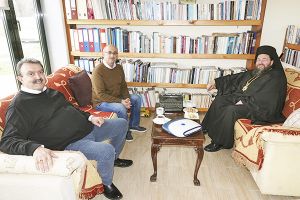 Ο Σεβασμιότατος κ. Βαρθολομαίος στα γραφεία των ΕΙΔΗΣΕΩΝ